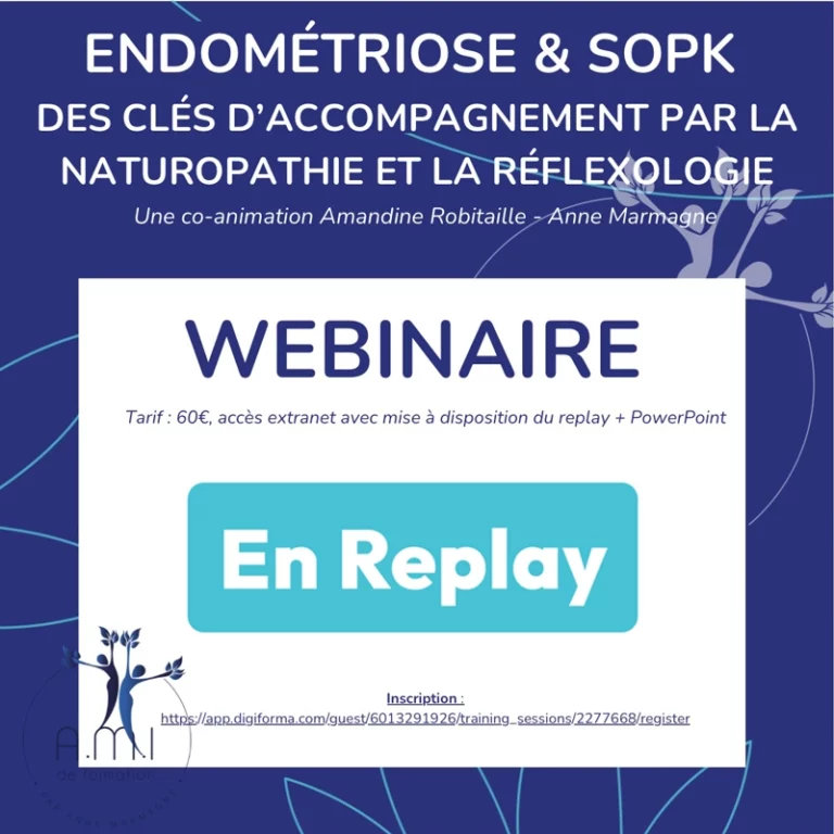 Replay du Webinaire endométriose et SOPK