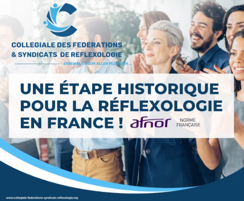 ✨ Une étape historique pour la réflexologie en France ✨