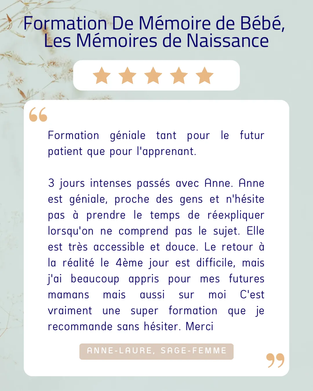 Avis mémoires de bébé naissance